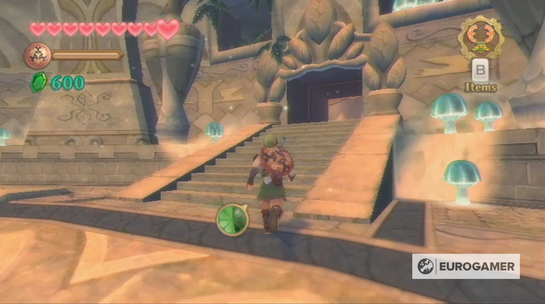 Zelda Skyward Sword Sacred water location How to find the sacred